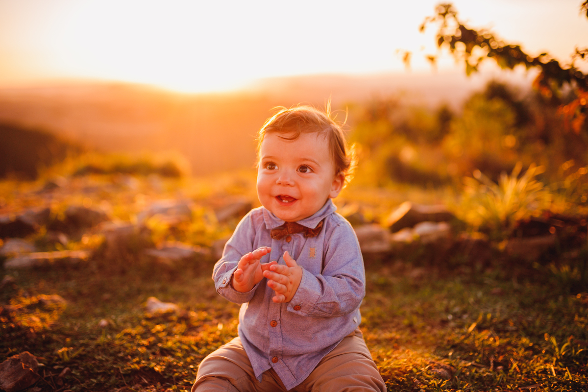 Fotografa familia Curitiba - ensaio externo cachoeira bebe 