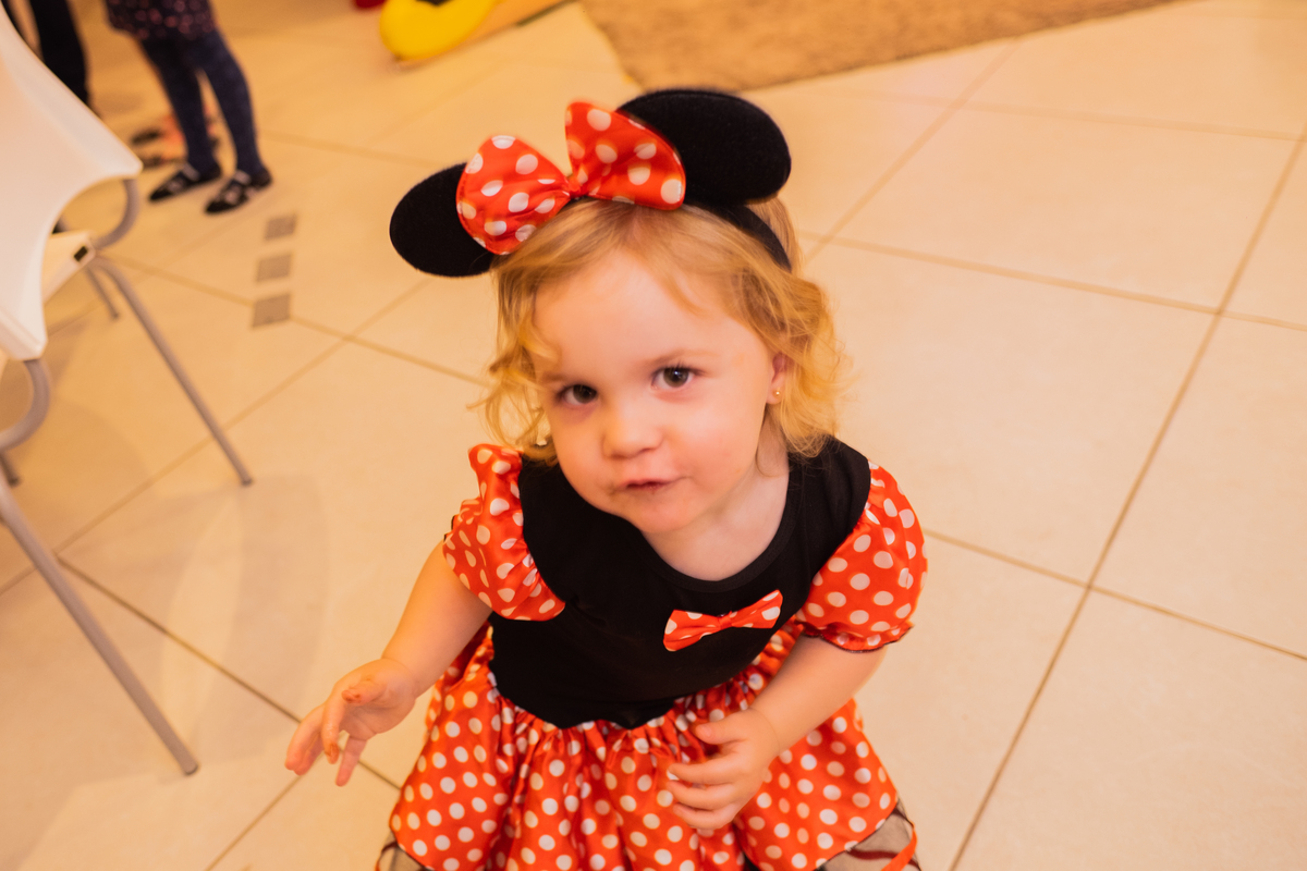 Fotografa familia Curitiba - Aniversario infantil menina Minnie 