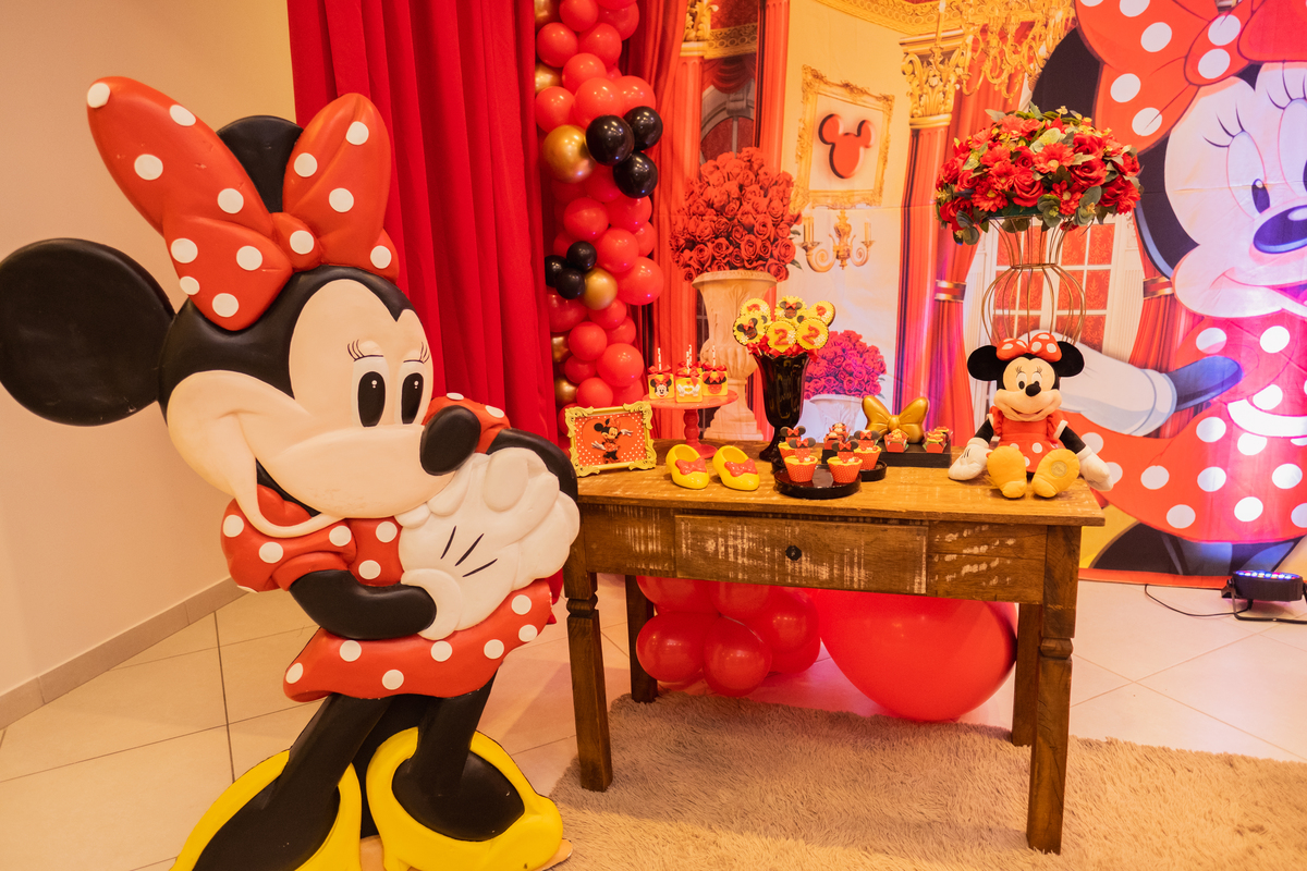 Fotografa familia Curitiba - Aniversario infantil menina Minnie 