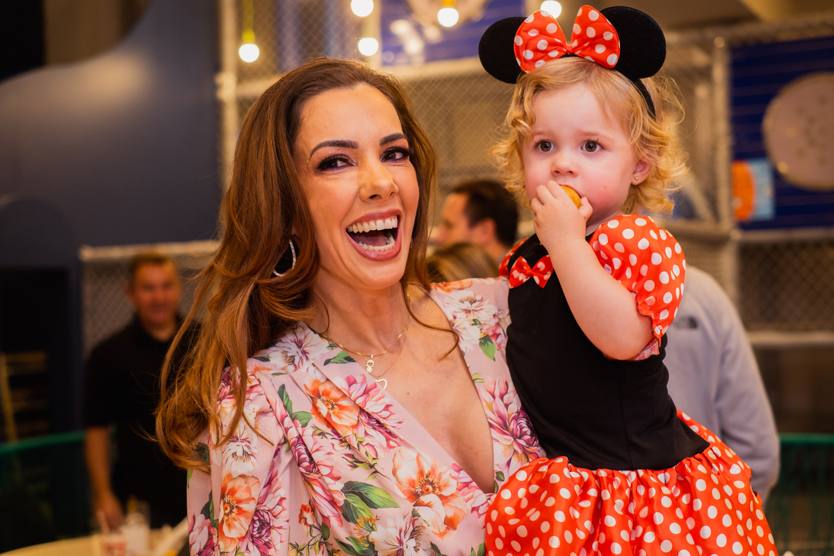 Fotografa familia Curitiba - Aniversario infantil menina Minnie 