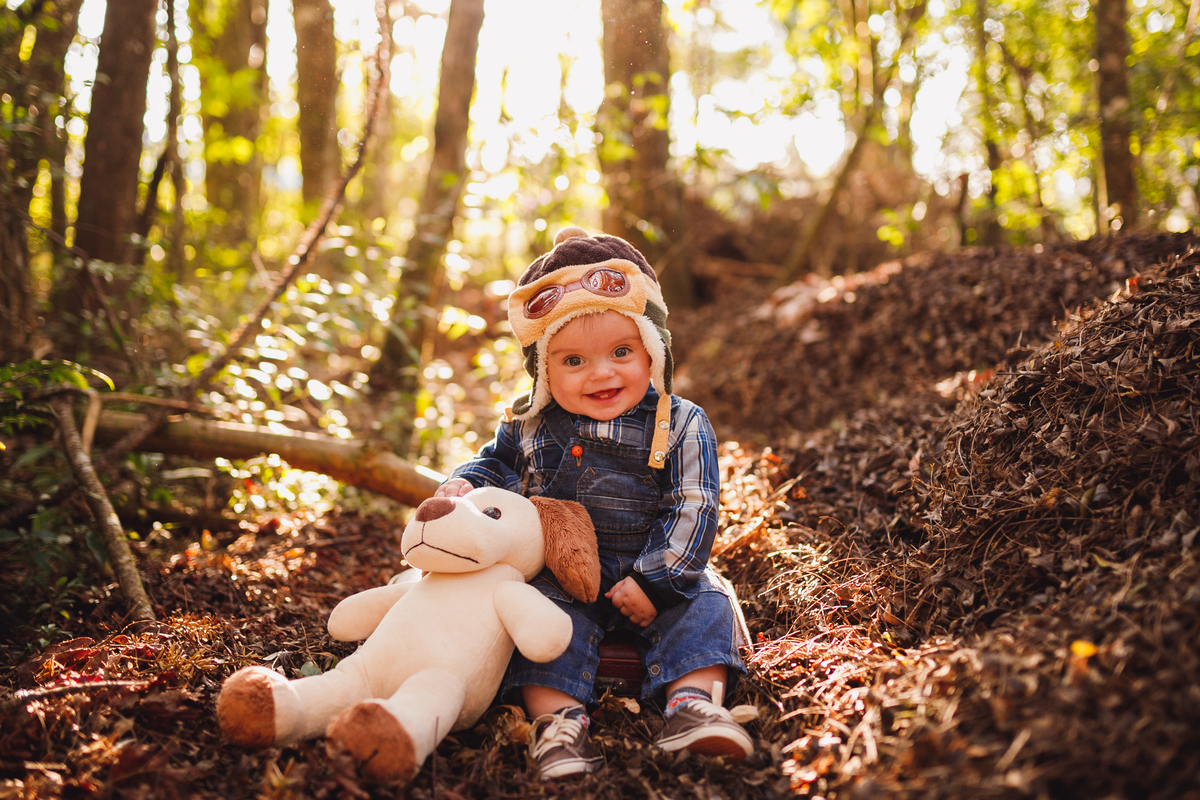 Fotografa familia Curitiba - Ensaio externo bebe menino 