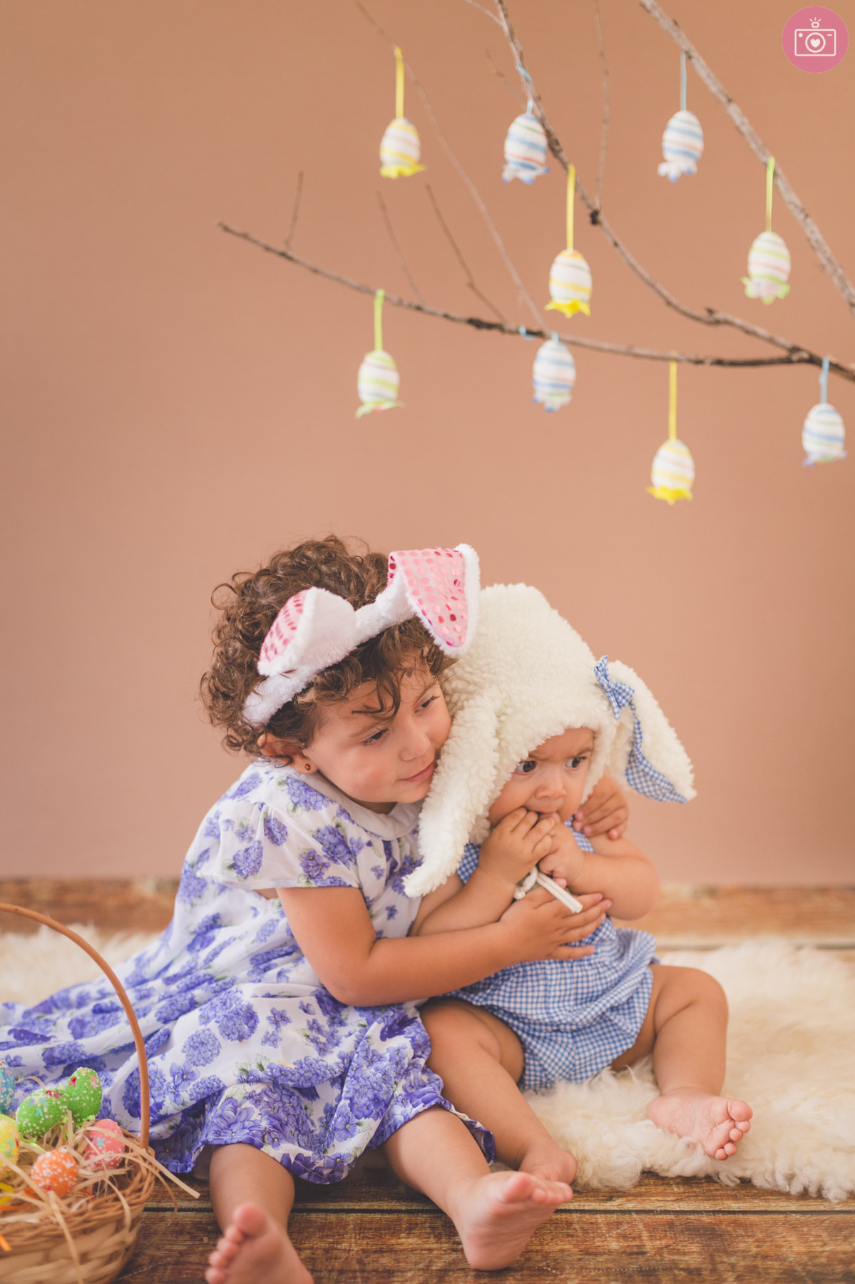 páscoa carol e maitê