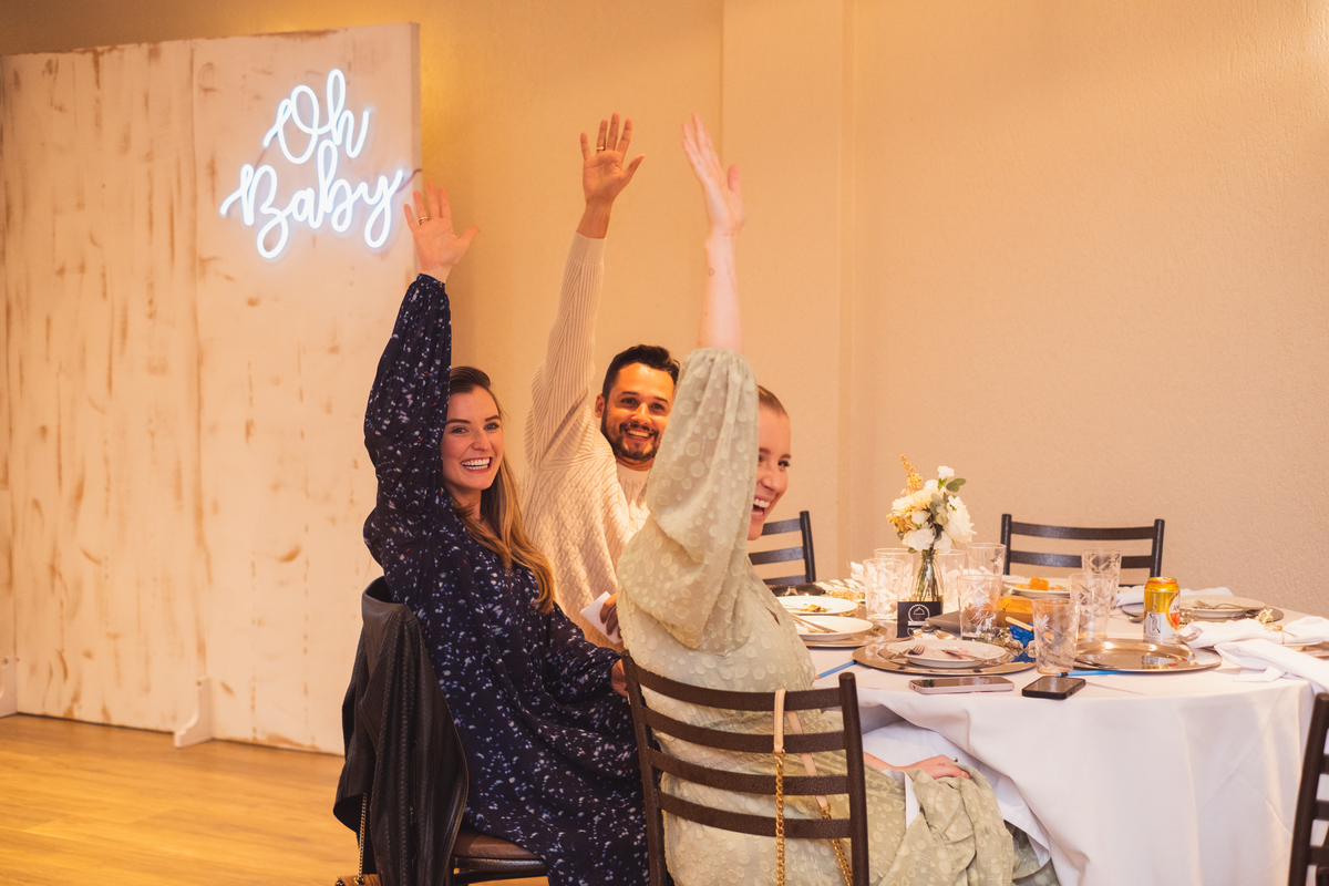 Fotografa familia Curitiba - cha de bebe menino gestante brincadeiras