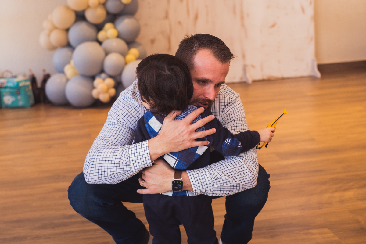 Fotografa familia Curitiba - cha de bebe menino gestante brincadeiras