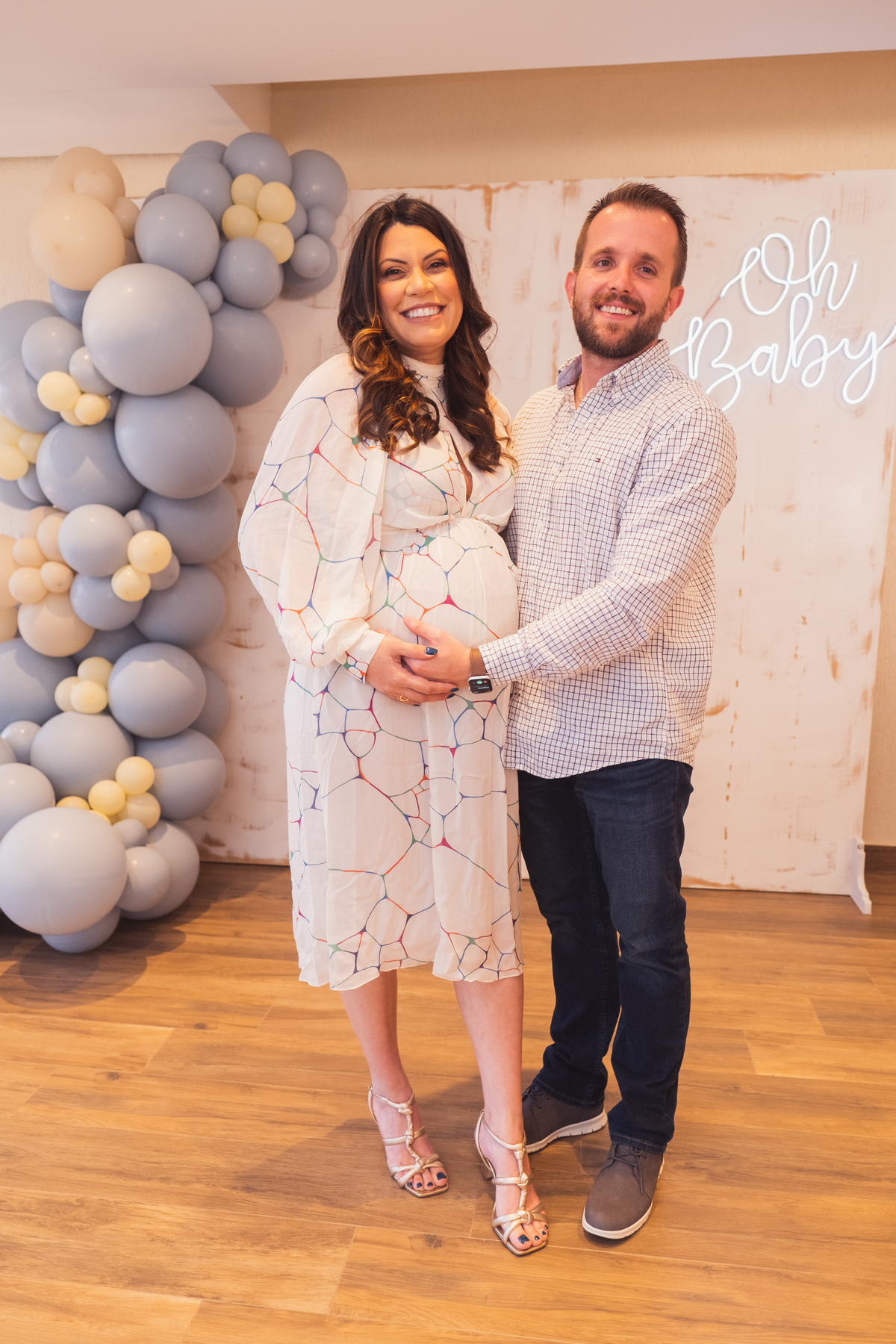 Fotografa familia Curitiba - cha de bebe menino gestante brincadeiras