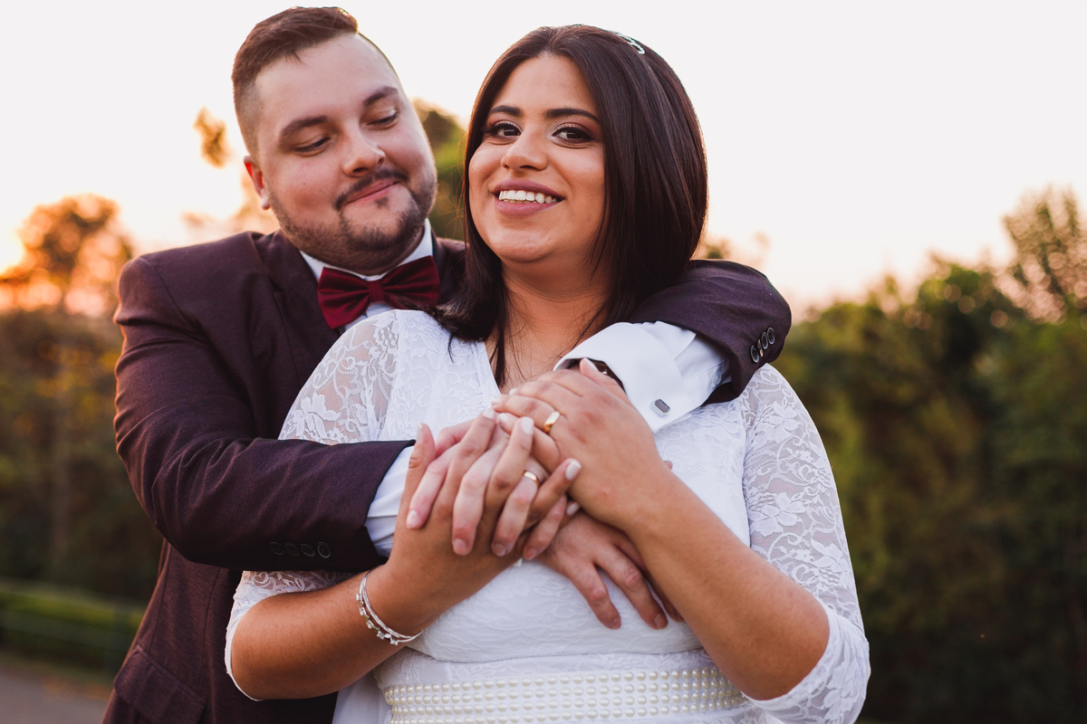fotografa familia Curitiba - Casamento civil por do sol ensaio externo 