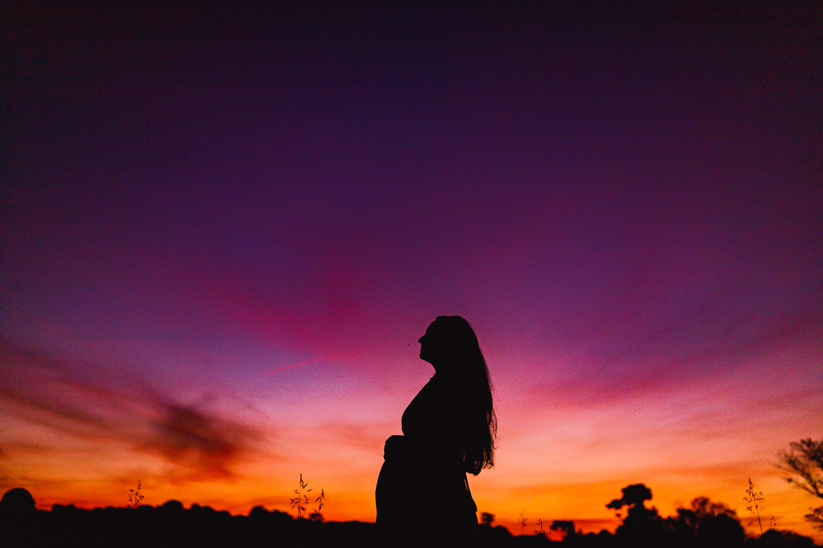 Fotografa familia curitiba - ensaio externo por do sol gestante 