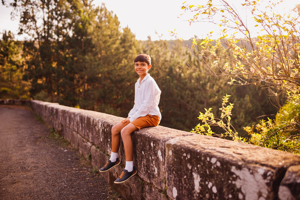 Fotografa familia curitiba - ensaio externo por do sol gestante 