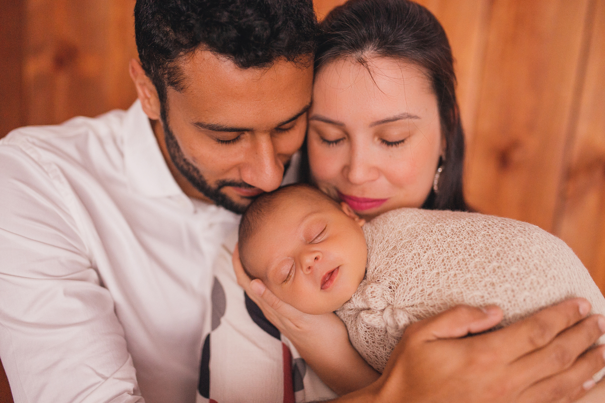 fotografa familia curitiba - newborn menino estudio 