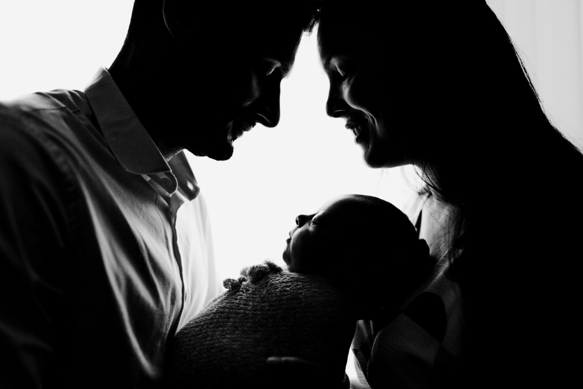 fotografa familia curitiba - newborn menino estudio 