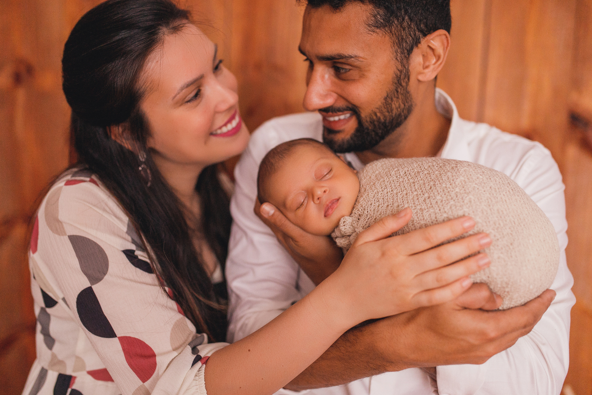 fotografa familia curitiba - newborn menino estudio 
