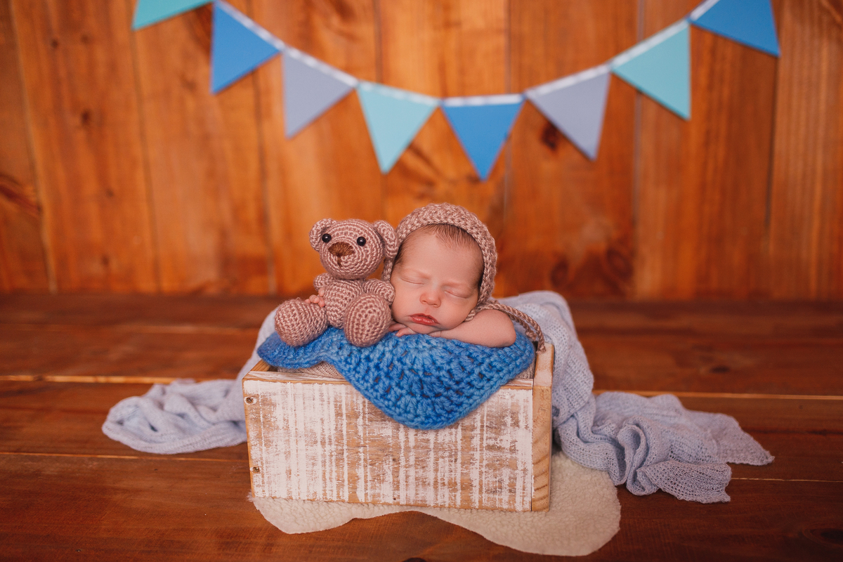 Fotografa familia Curitiba - Ensaio newborn estudio bebe menino