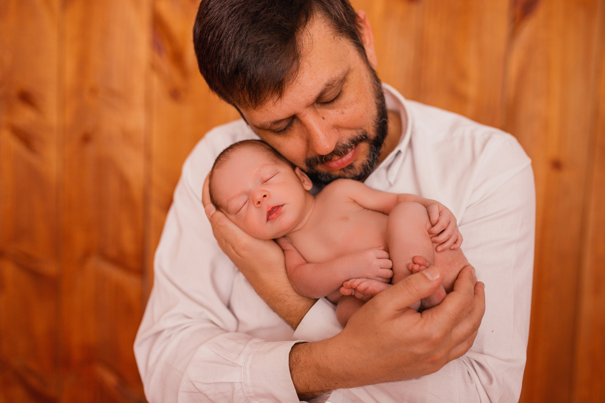 Fotografa familia Curitiba - Ensaio newborn estudio bebe menino