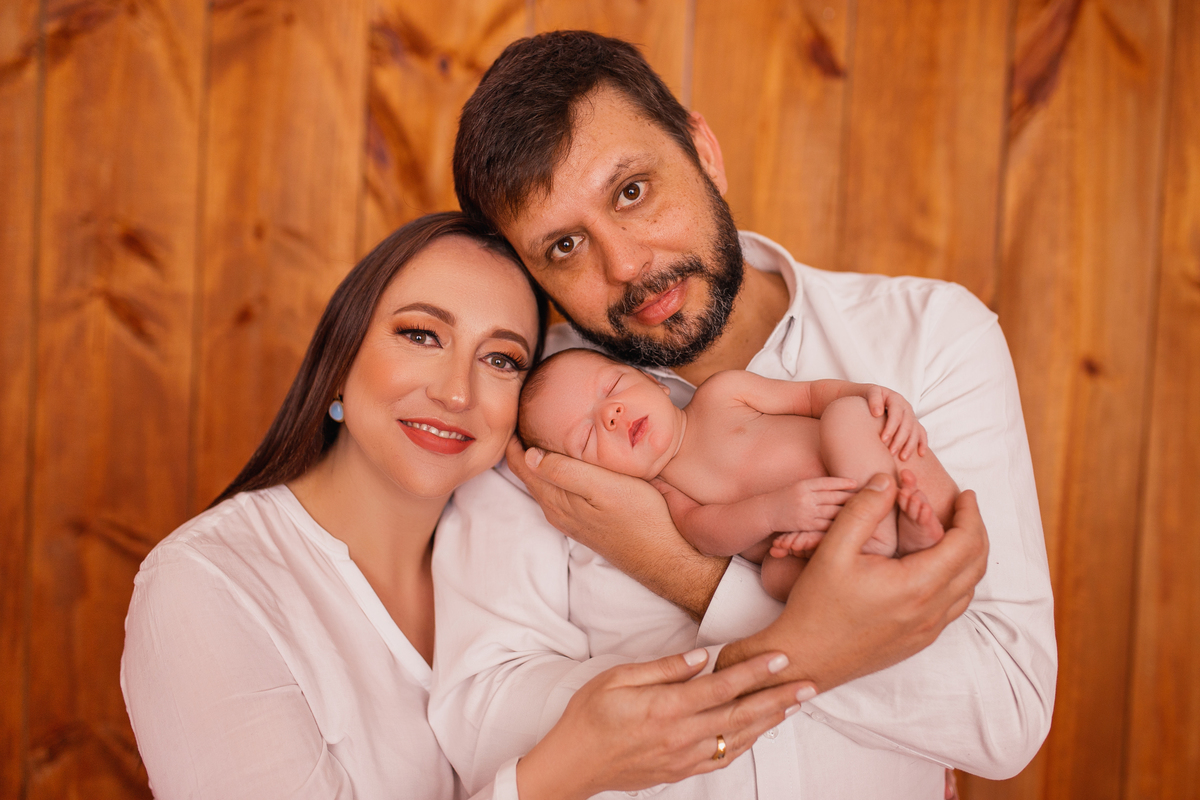 Fotografa familia Curitiba - Ensaio newborn estudio bebe menino