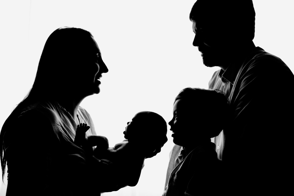 Fotografa familia Curitiba - Ensaio newborn estudio bebe menino