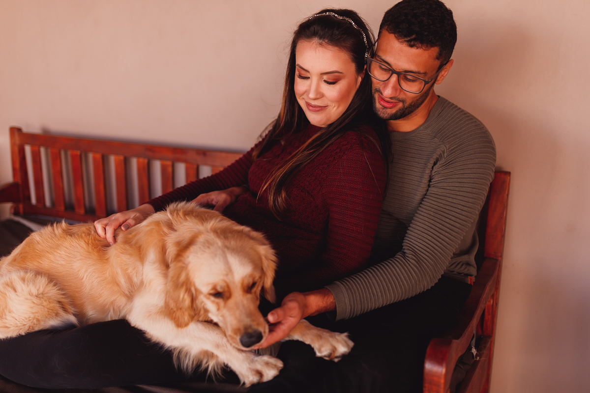 Fotografa familia Curitiba - lifestyle ensaio externo gestante bebe menino casal