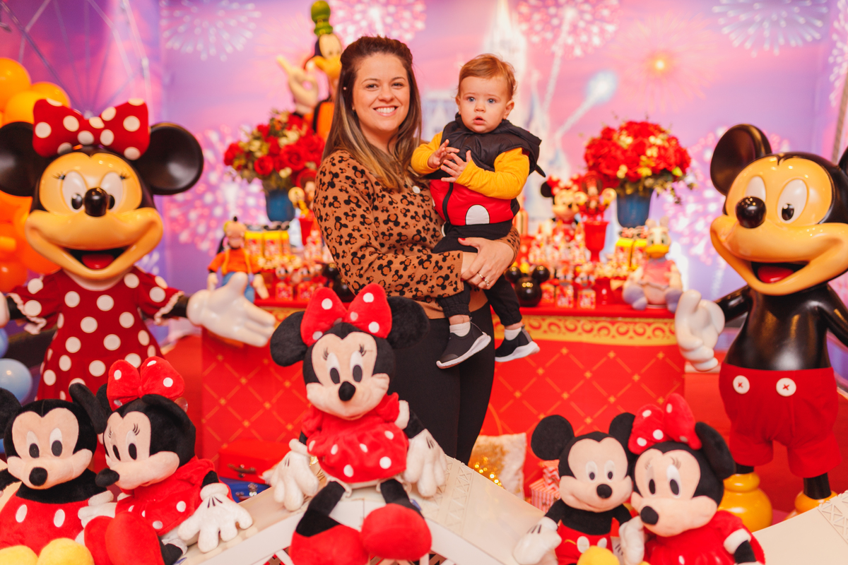 Fotografa familia Curitiba - aniversário Mickey Minnie menina menino Buffet fun jungle 