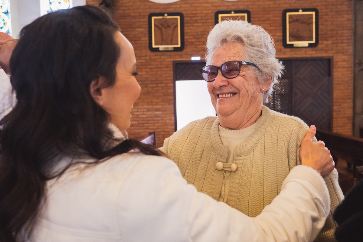Fotografa Família Curitiba - Batizado menino igreja católica 
