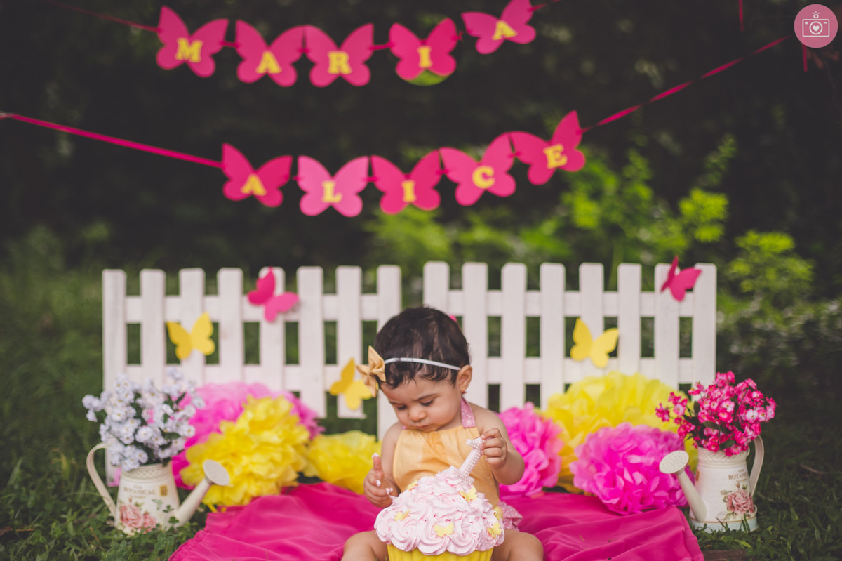 smash the cake Maria Alice