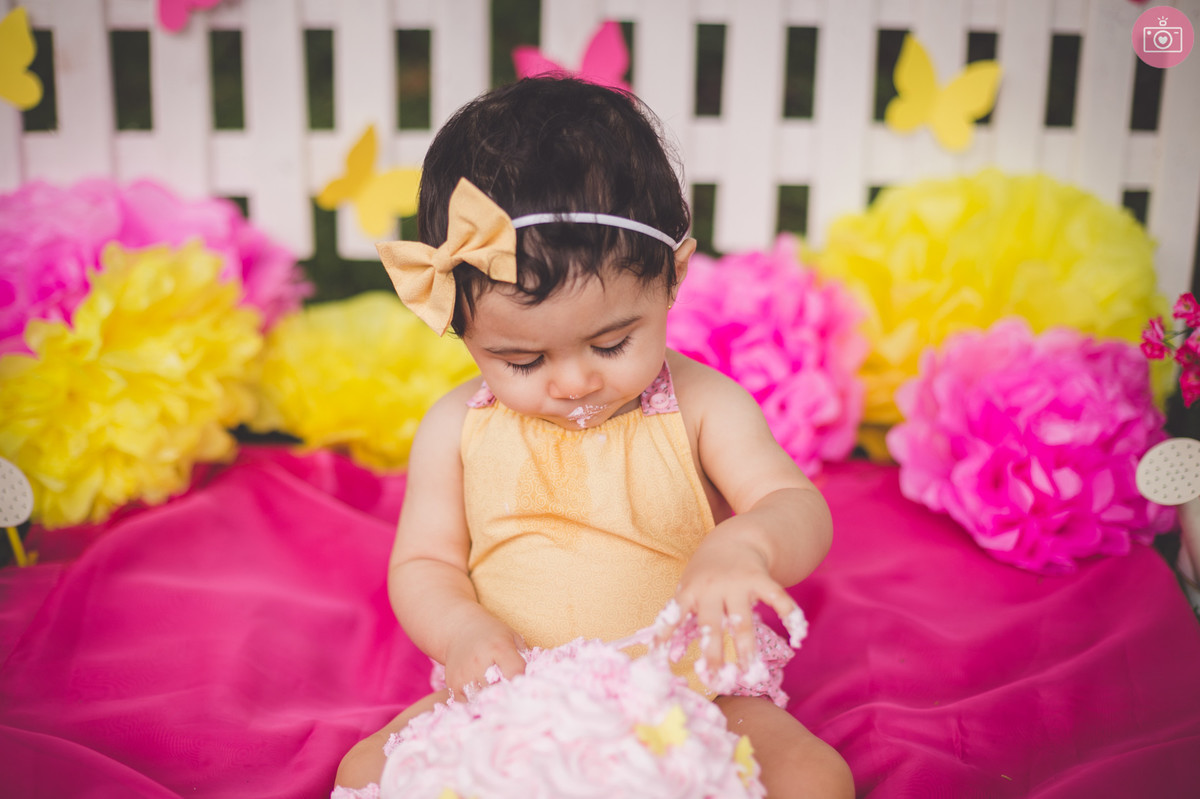 smash the cake Maria Alice