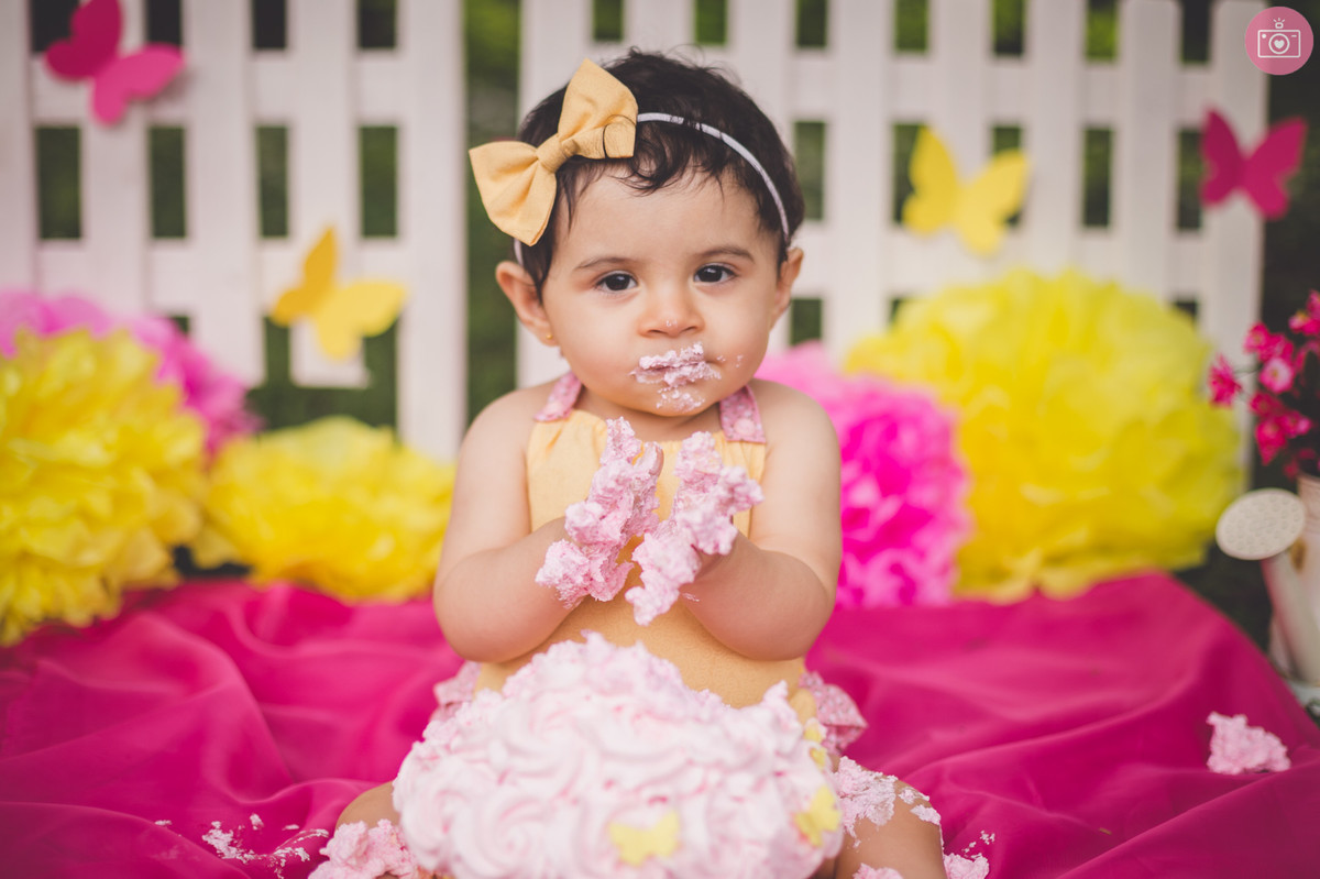 smash the cake Maria Alice