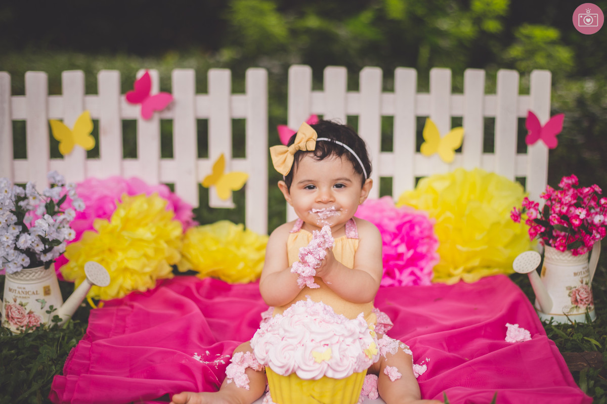 smash the cake Maria Alice