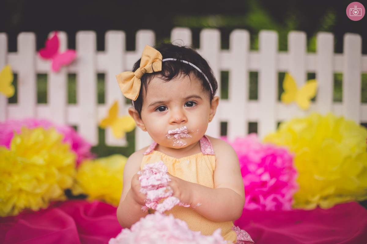 smash the cake Maria Alice