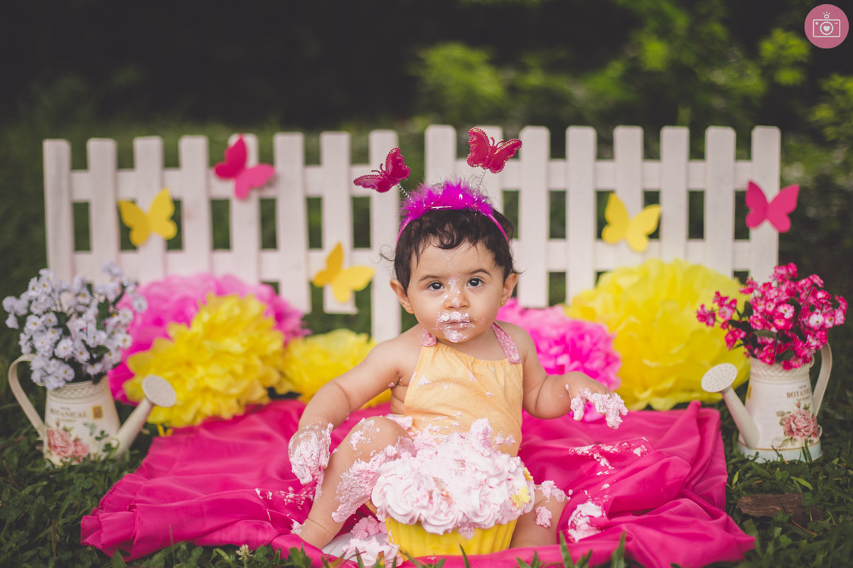 smash the cake Maria Alice