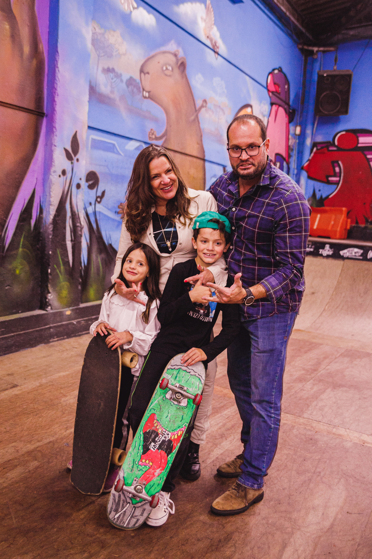 Fotografa familia Curitiba - Skate Park Aniversário menino 