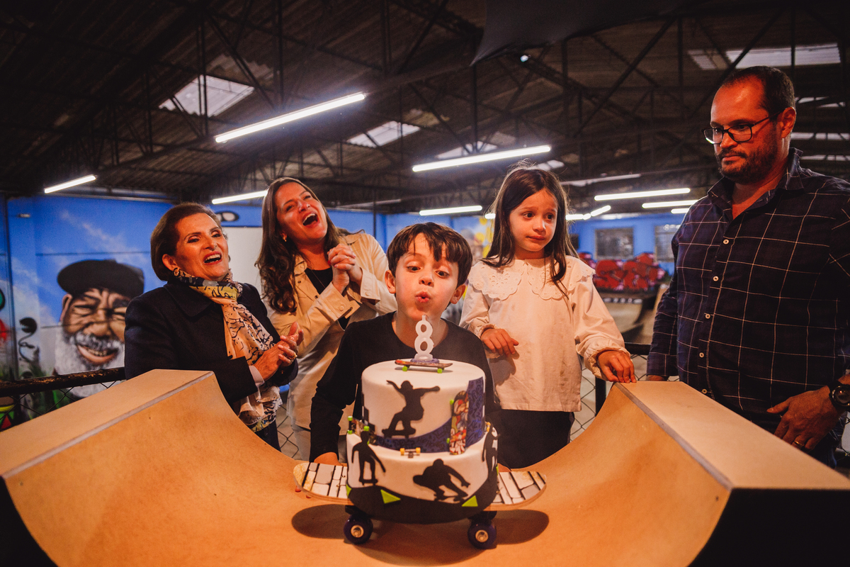 Fotografa familia Curitiba - Skate Park Aniversário menino 