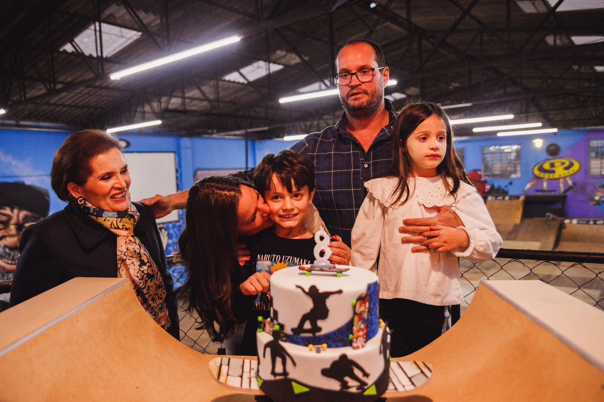 Fotografa familia Curitiba - Skate Park Aniversário menino 