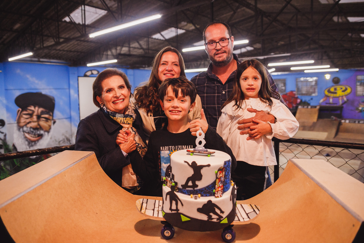 Fotografa familia Curitiba - Skate Park Aniversário menino 