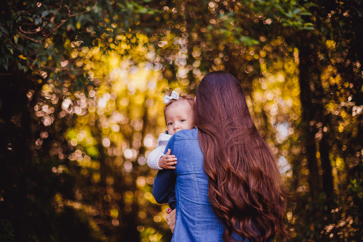 Fotografa familia Curitiba - Parque Tangua ensaio bebe menina 