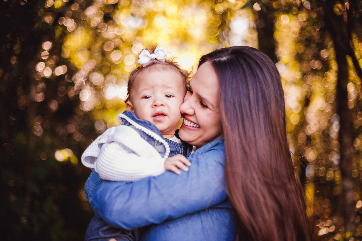Fotografa familia Curitiba - Parque Tangua ensaio bebe menina 