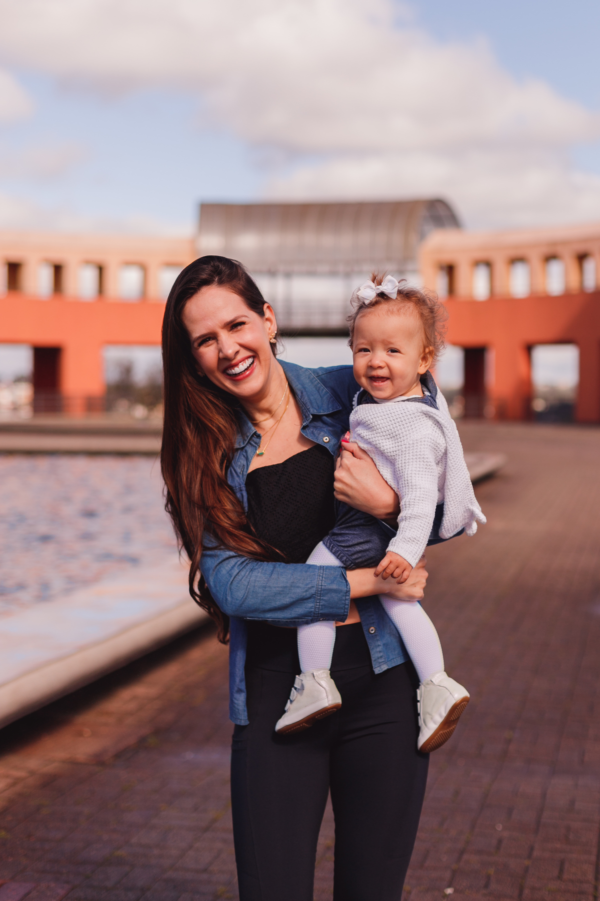 Fotografa familia Curitiba - Parque Tangua ensaio bebe menina 