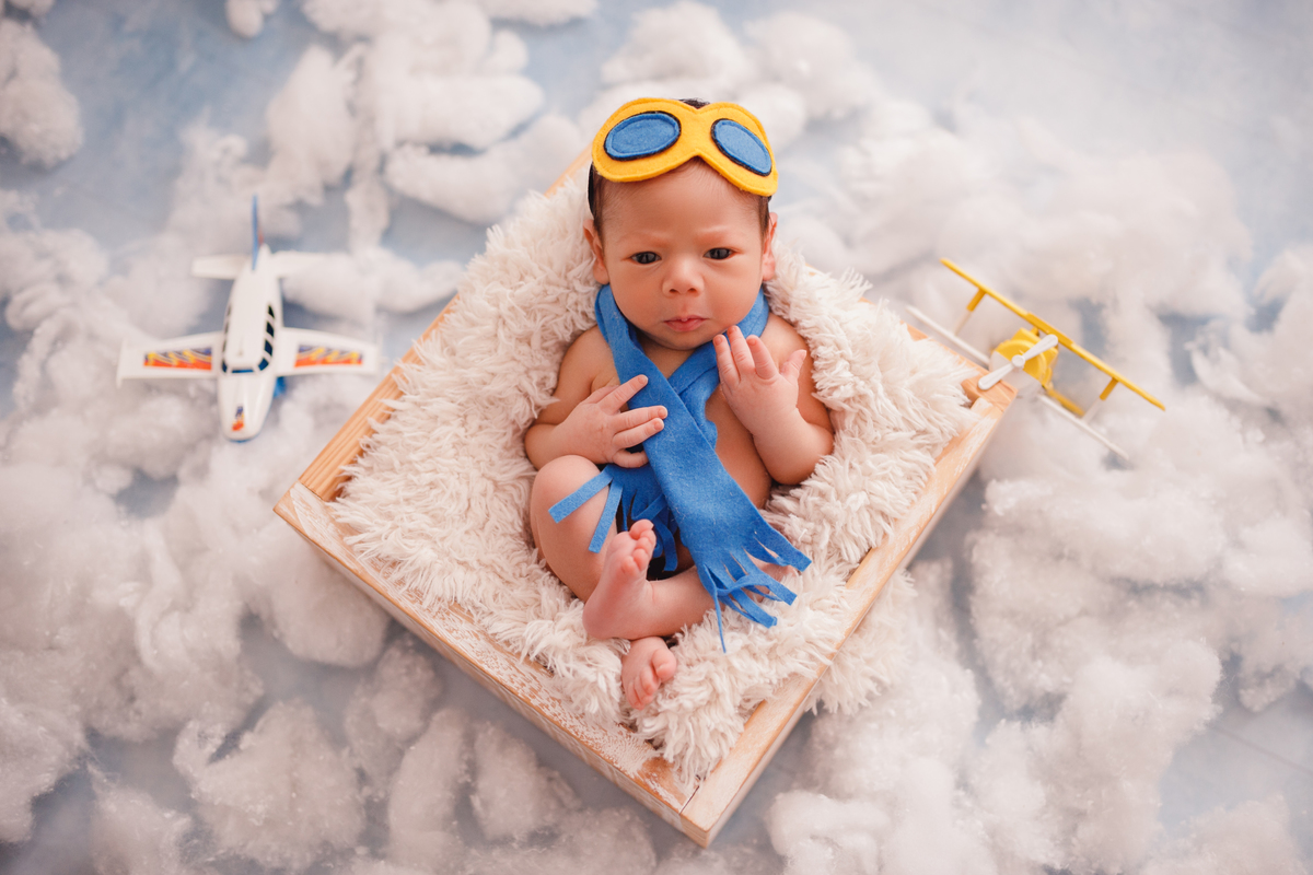 fotografa familia Curitiba - newborn menino bebe estudio Daniel
