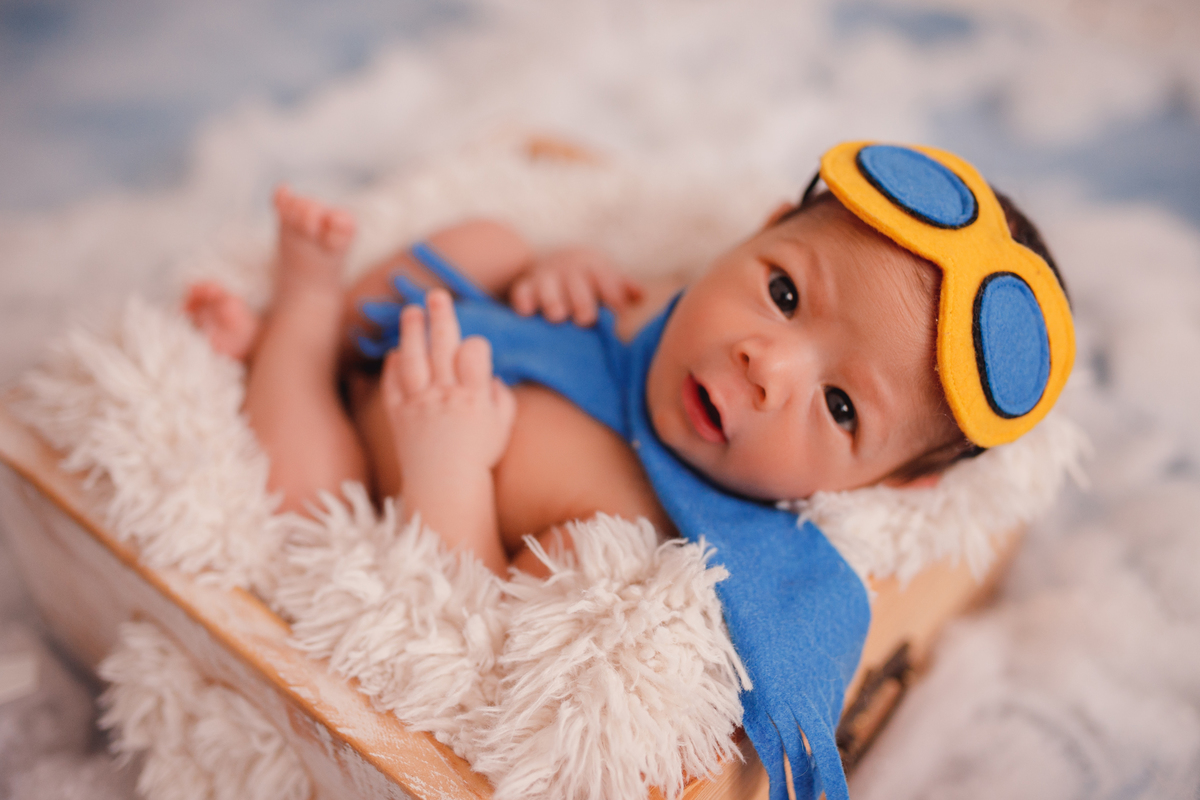 fotografa familia Curitiba - newborn menino bebe estudio Daniel