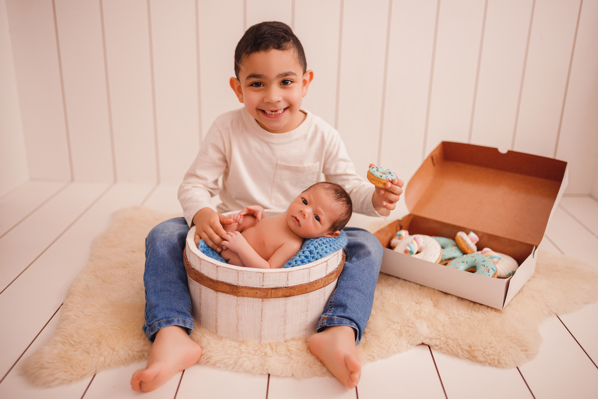 fotografa familia Curitiba - newborn menino bebe estudio Daniel