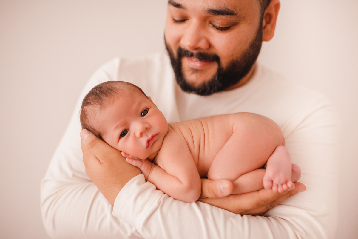 fotografa familia Curitiba - newborn menino bebe estudio Daniel