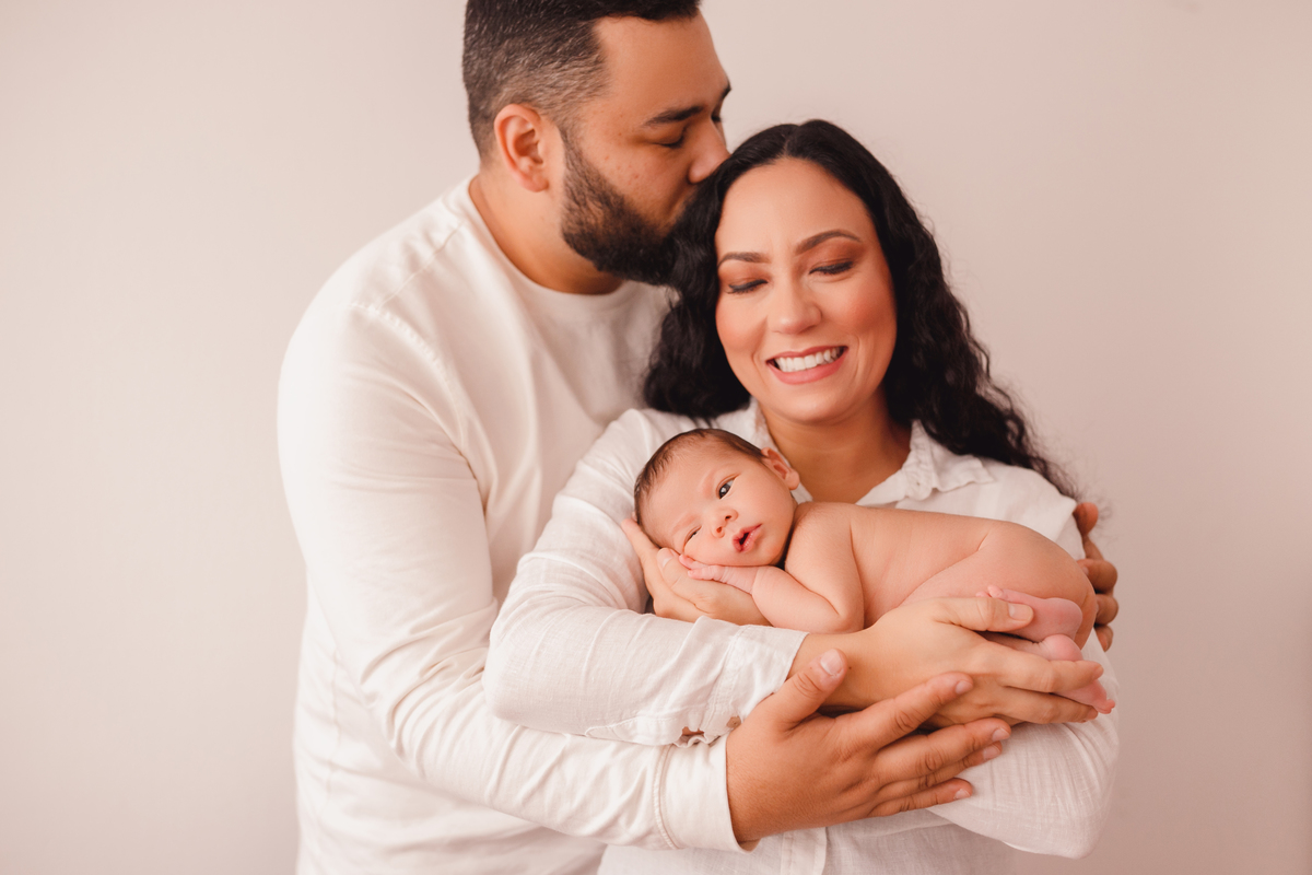 fotografa familia Curitiba - newborn menino bebe estudio Daniel