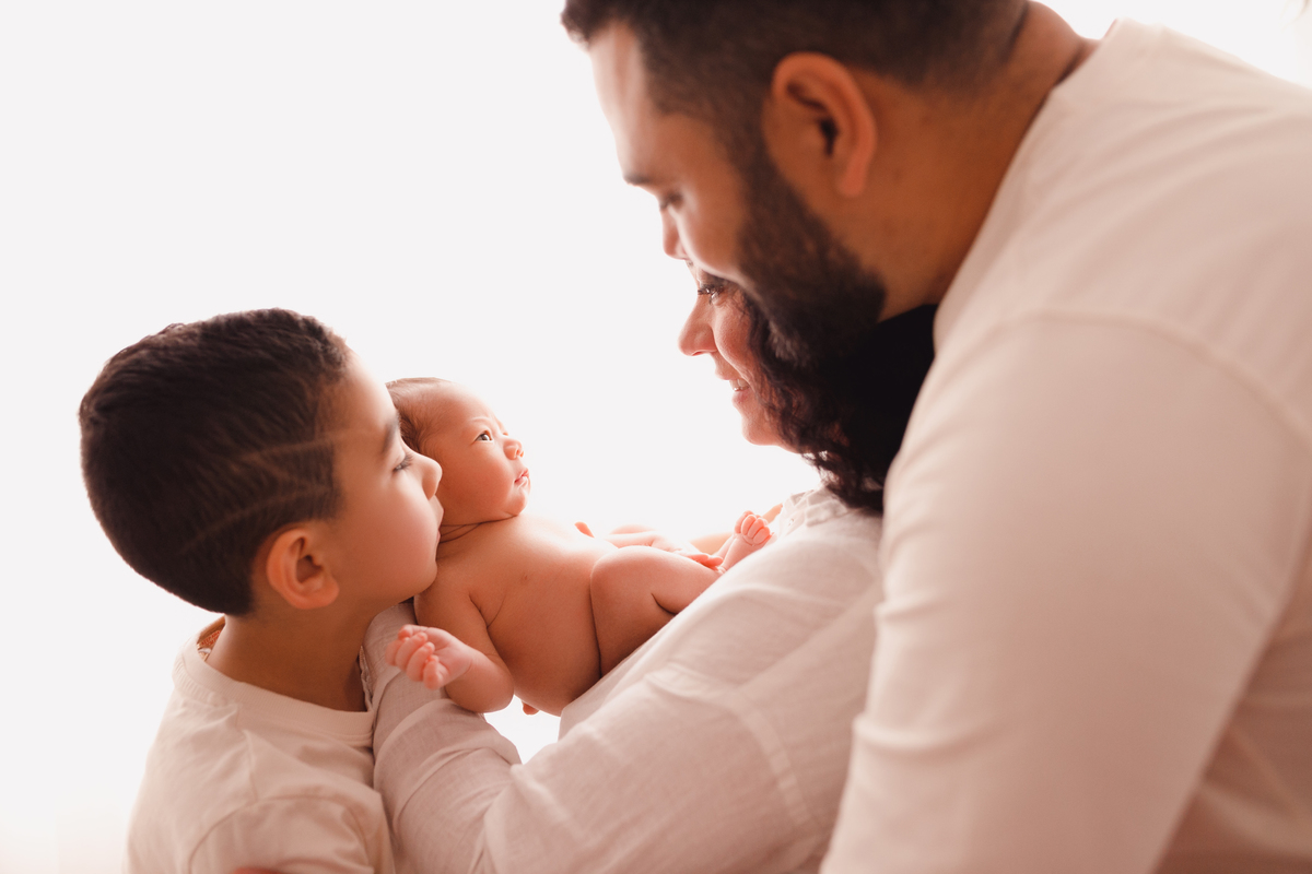 fotografa familia Curitiba - newborn menino bebe estudio Daniel