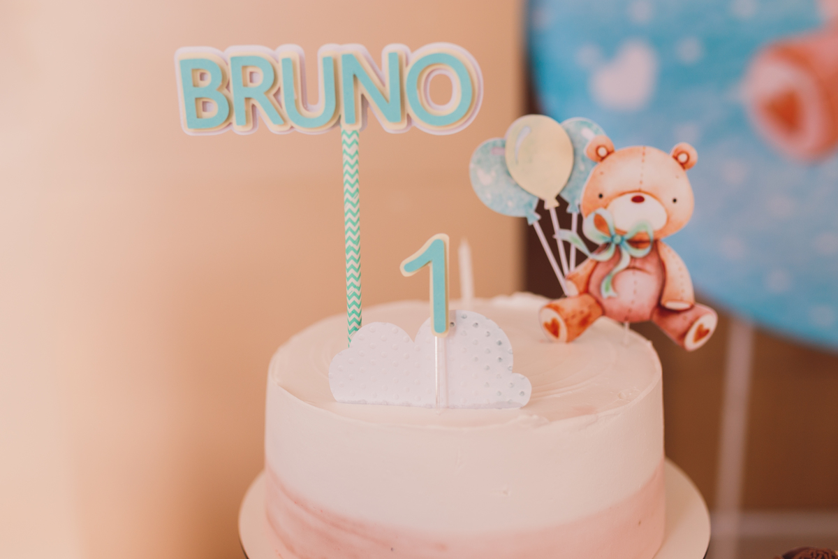 Fotografa familia Curitiba - aniversario bebe menino salao ursinho 