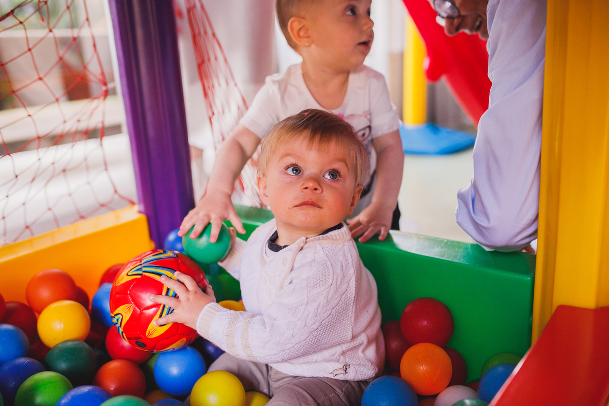 Fotografa familia Curitiba - aniversario bebe menino salao ursinho 