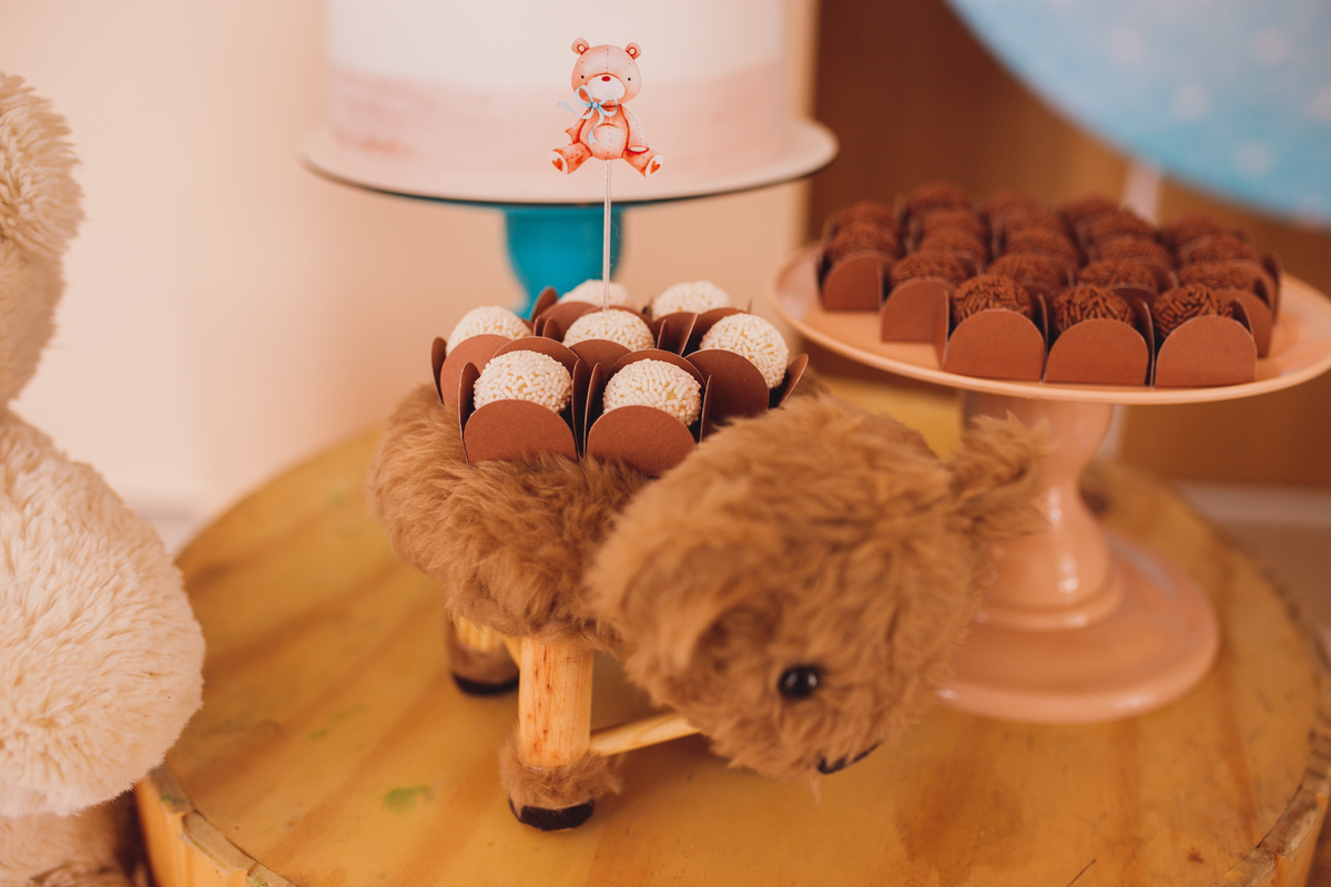 Fotografa familia Curitiba - aniversario bebe menino salao ursinho 