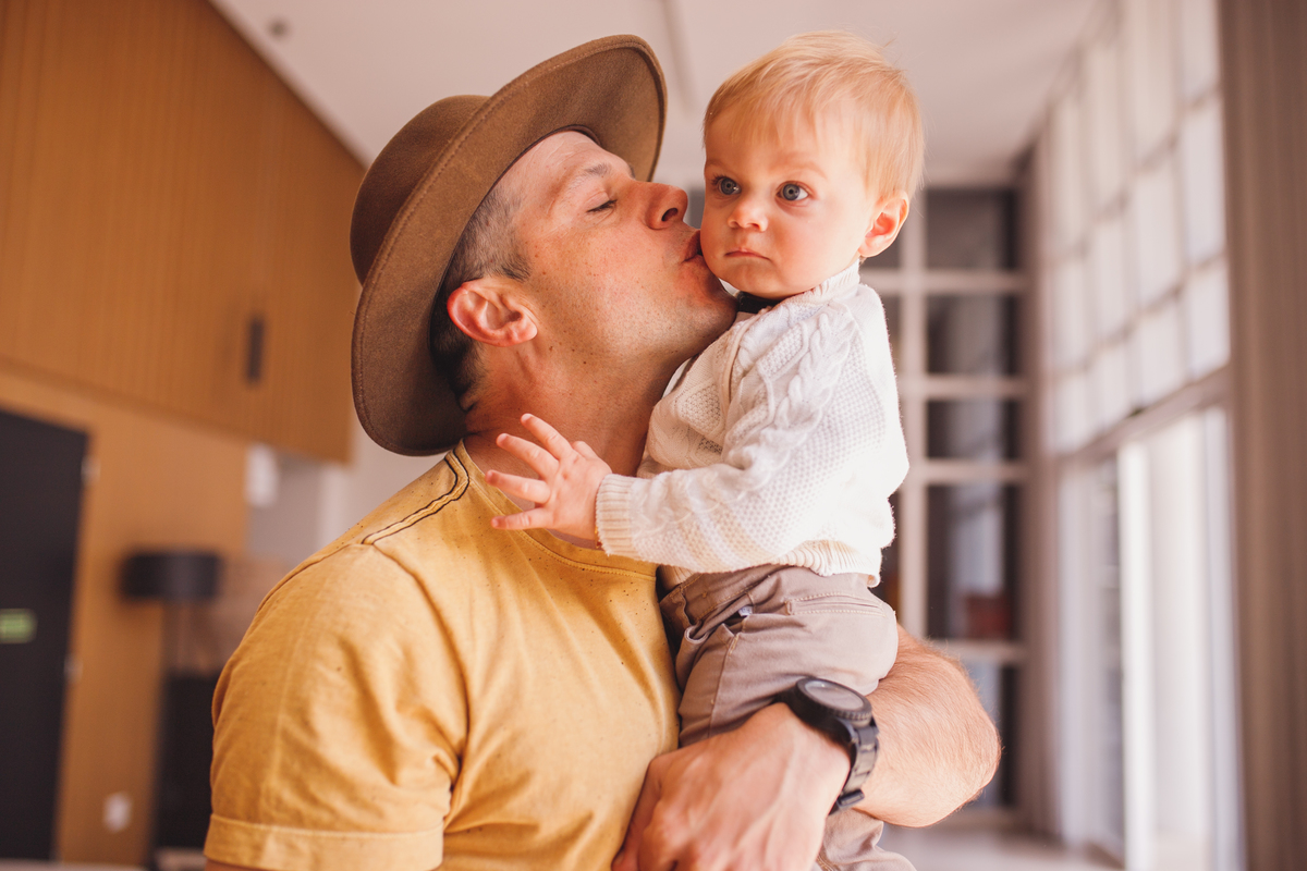 Fotografa familia Curitiba - aniversario bebe menino salao ursinho 