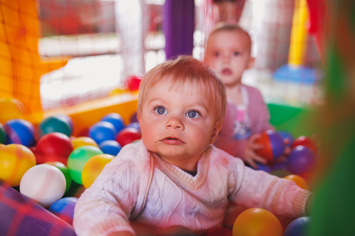 Fotografa familia Curitiba - aniversario bebe menino salao ursinho