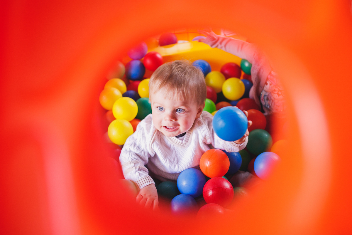 Fotografa familia Curitiba - aniversario bebe menino salao ursinho 