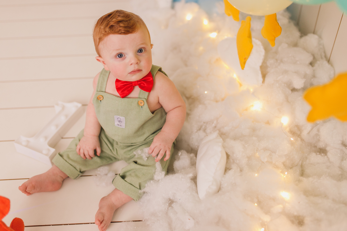 Fotografa familia Curitiba - smash the cake menino pequeno principe 