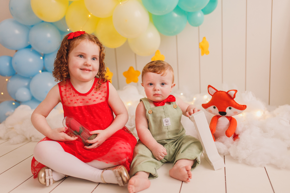 Fotografa familia Curitiba - smash the cake menino pequeno principe 