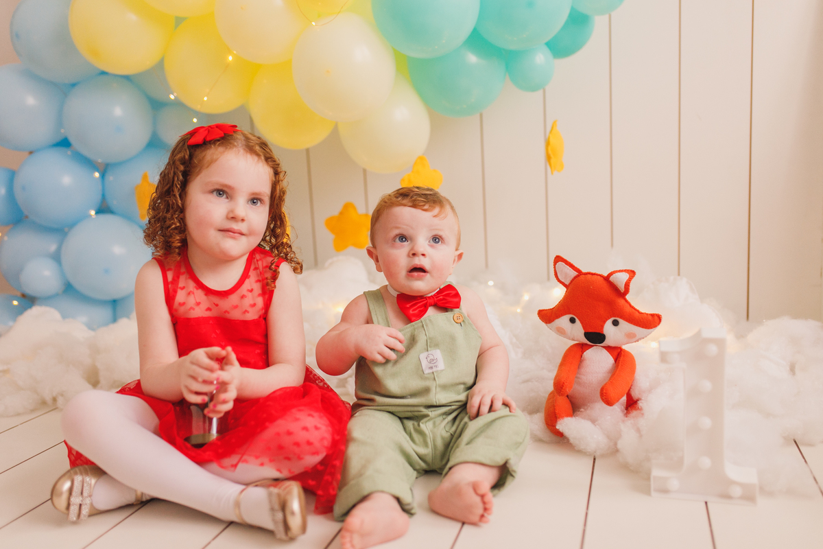 Fotografa familia Curitiba - smash the cake menino pequeno principe 